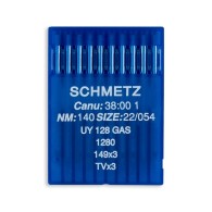 Schmetz Canu 38:00 UY 128 GAS TVx3 Industrial Coverstitch Needles size 140/22